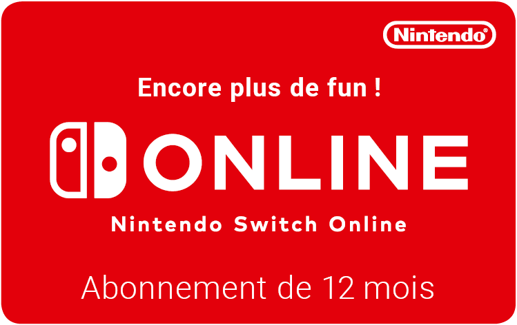 e-Cartes Nintendo Switch Online
