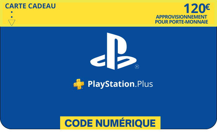 e-Cartes Sony Playstation+