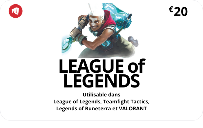 e-Cartes Leagues of Legends