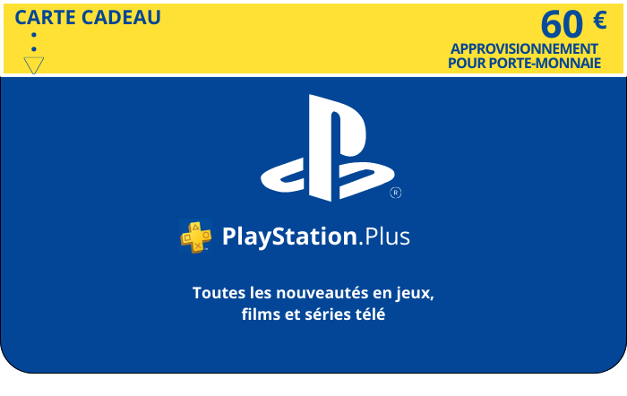 Cartes Sony Playstation Plus